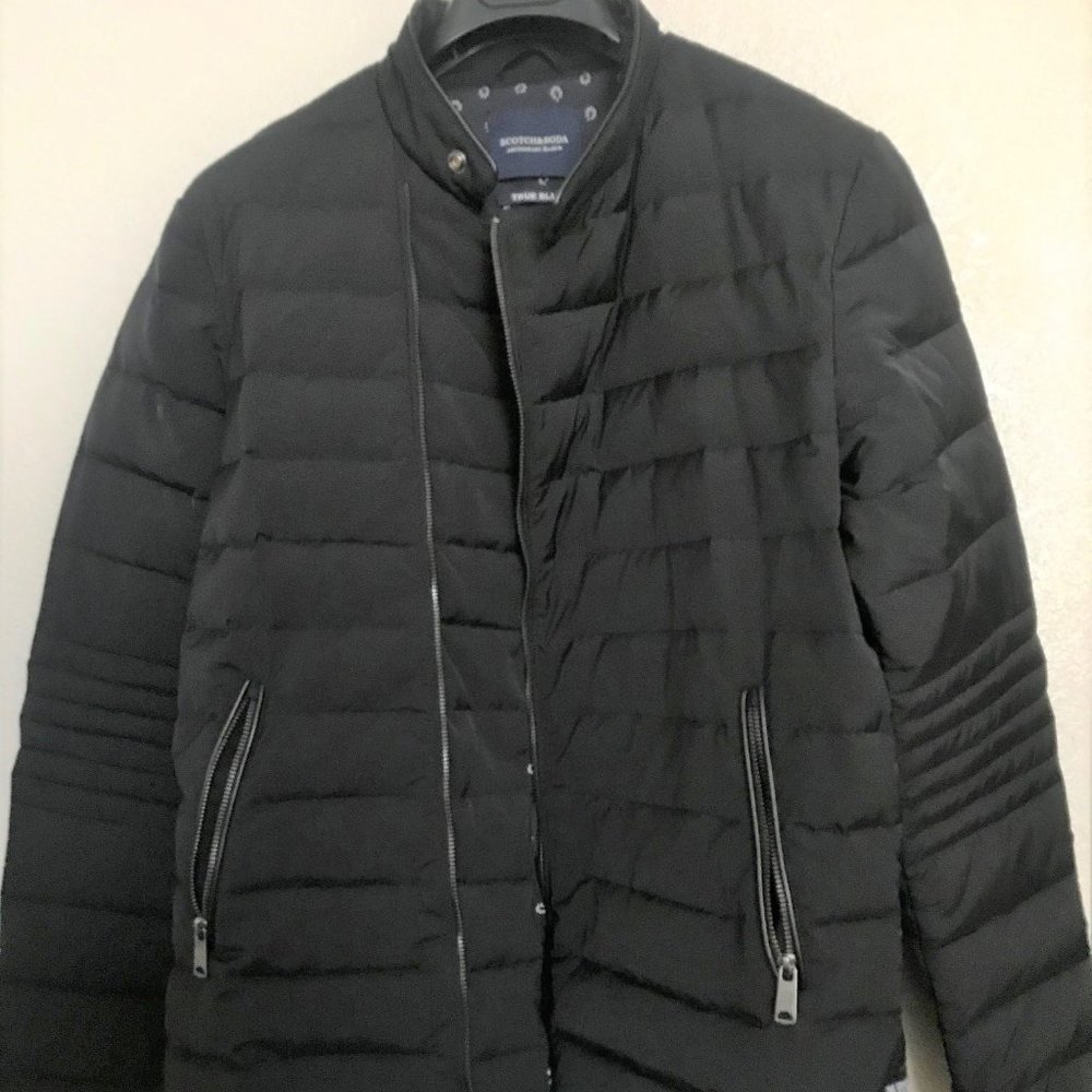 Scotch&Soda Asymmetrical Puffer Coat